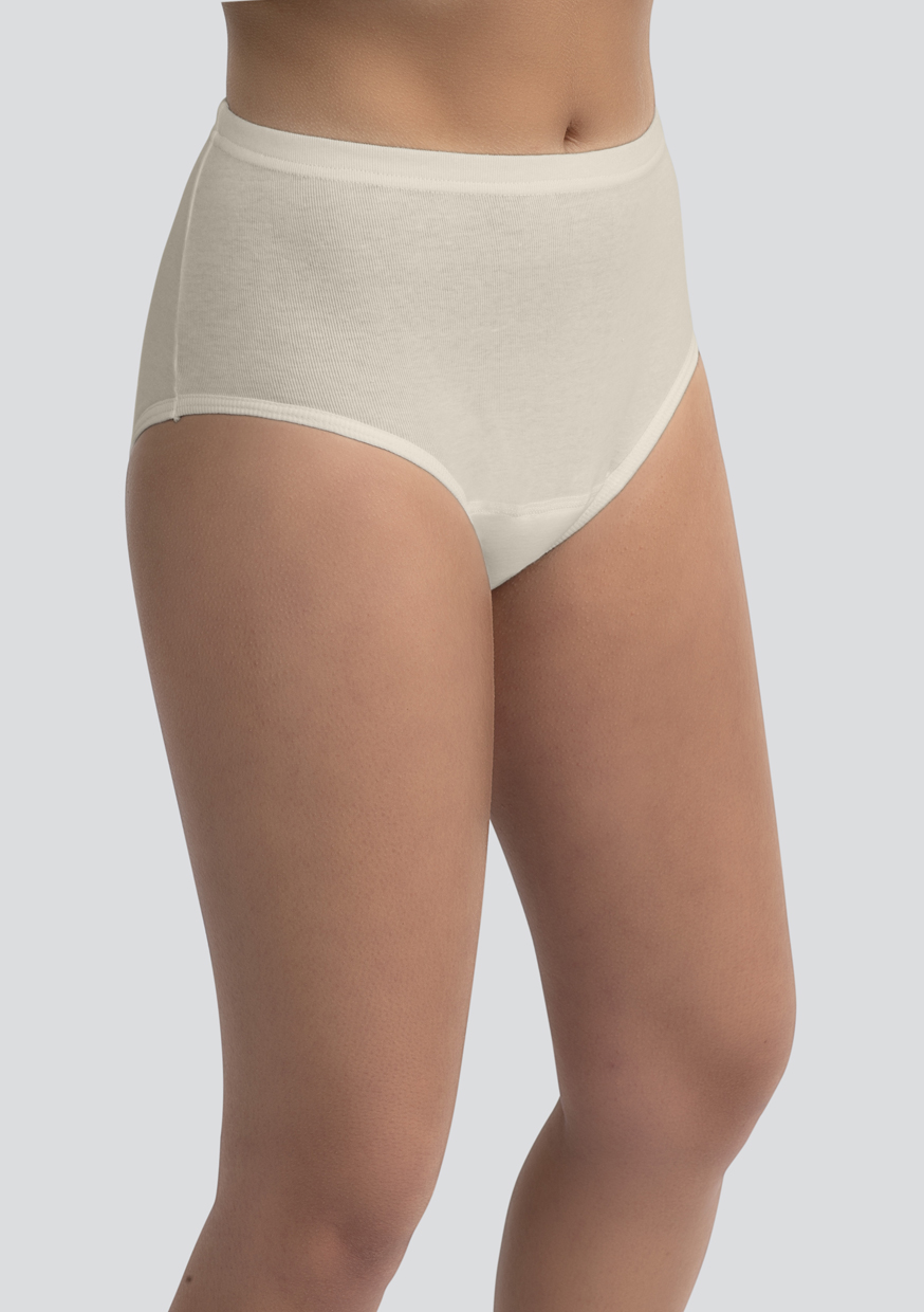 Dames wasbare en geur absorberende incontinentie slip e